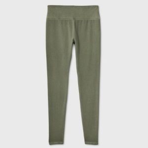 High-Waisted Leggings - Wild Fable™ Olive Green